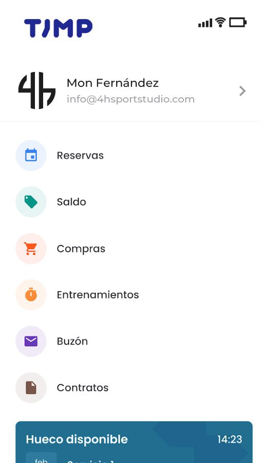 timp.pro: Revisa tu actividad en tu perfil